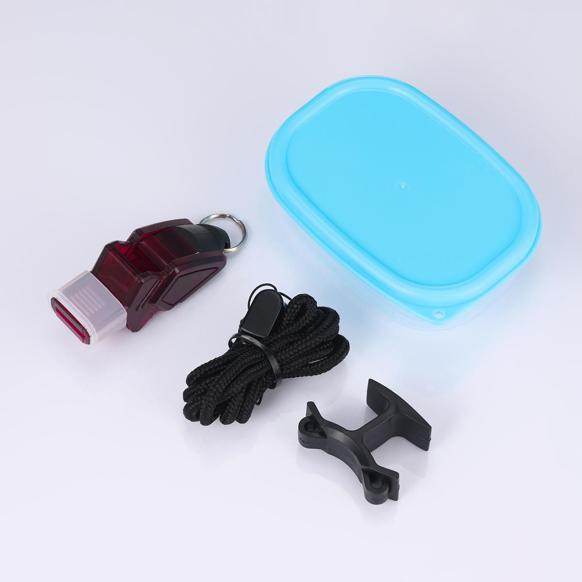 

Outdoor Sports Seedless Referee Whistle for Basketball, Volleyball, and Football Matches темно-красного