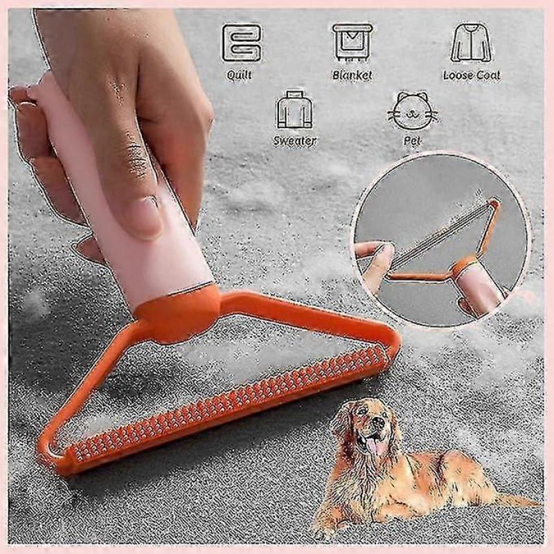 Przenośny Usuwacz Kłaczków, Wielokrotnego Użytku Usuwacz Sierści Zwierząt Domowych Kotów Psów, Usuwacz Meszku z Ubrań i Skrobak do Dywanów, do Usuwania Kłaczków z Odzieży, Dywanu, Kanapy, Bla