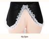 Feimu Rose Spitze Sexy Dienstmädchen Kostüm Set: Große Größe Hüfthoch Lingerie 20er-Pack
