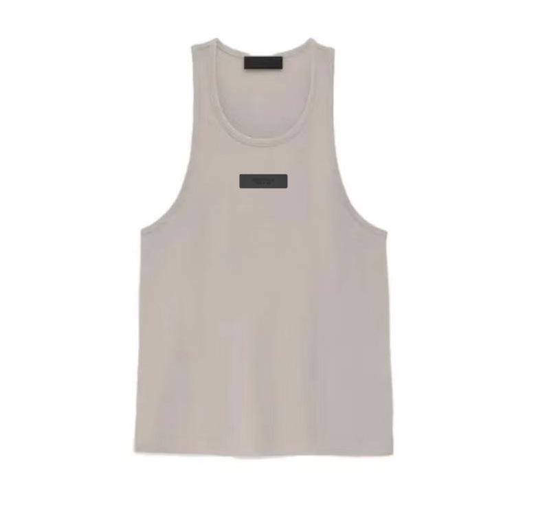 

ESSENTIALS Unisex Trendy Sleeveless Layered Vest L