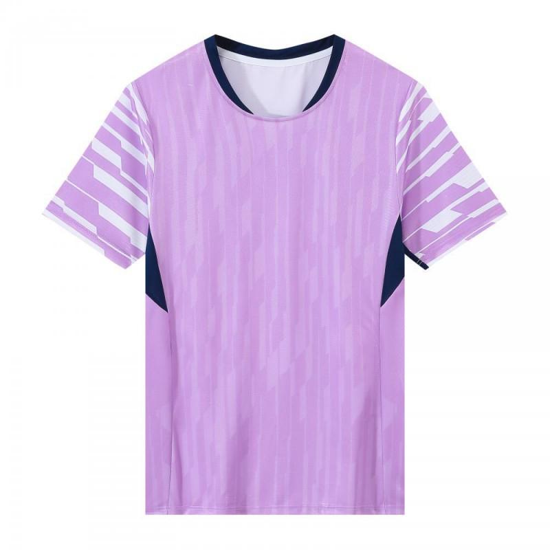 Unisex Quick-Dry Badminton Set Short Sleeve Shirt Shorts Men Women Kids Sports Training Competition
