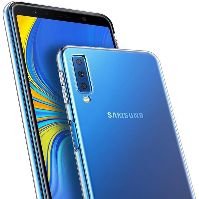 Ultra Thin Transparent Silicone Phone Case For Samsung Galaxy A7 2018 A9 A8 A6 Plus 2018 A10 A20 A30 S A40 A50 A70 Soft Case
