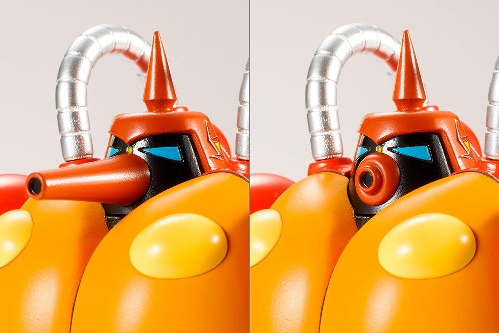 Kotobukiya New Android Casshern Model Boys Flame Throwing Robot Friend Mini Figure Included Height 120mm Plastic Model "Showa Club" Approx. Non-Scale