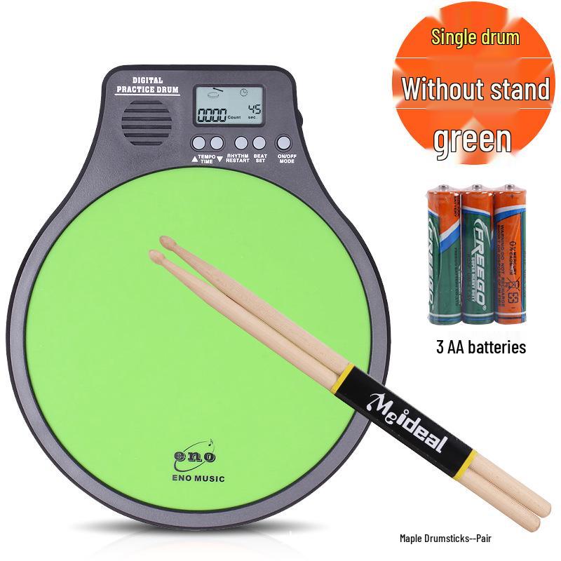 Yinuo EMD40 12 Electronic Mute Drum Pad Set with Metronome