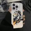 Case for Xiaomi Note 14 12 13 11 10 Pro Plus 5G 10S 11S 12S Cross Pattern Bicolor Lion Phone Cover For Redmi 12 12C 13C 14C 4G