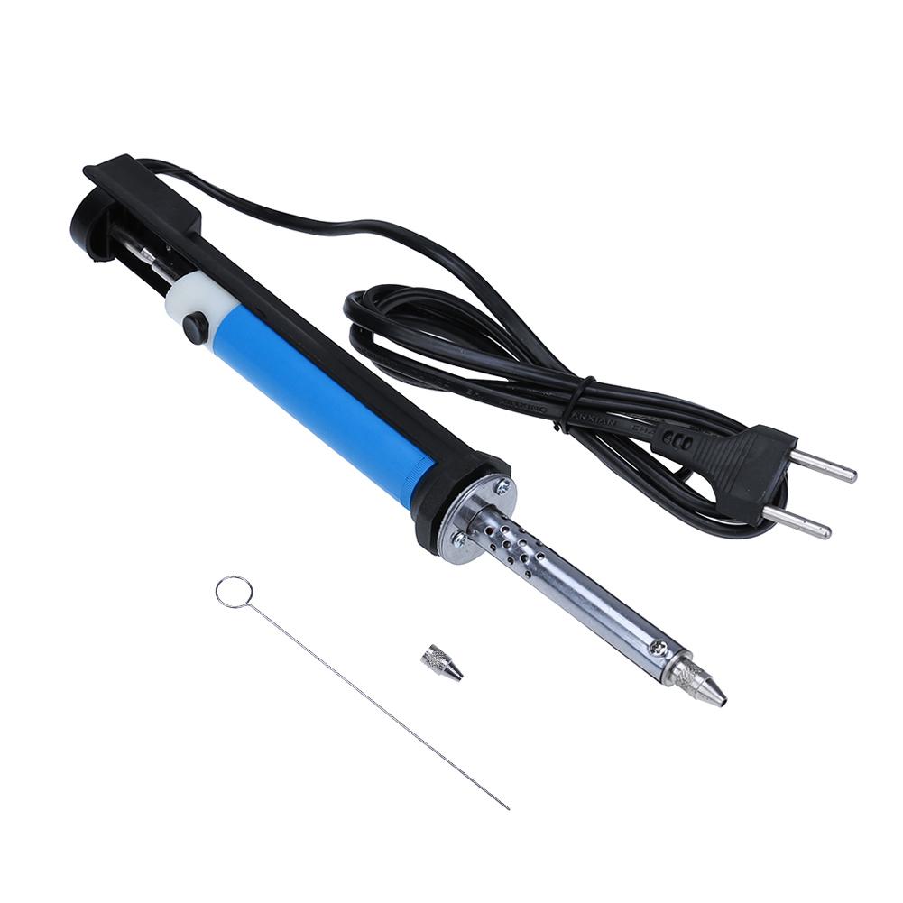 

BBT-580 Automatic Tin Sucker With 3 Suction Tip Vacuum Soldering Remove Pump 30W Automatic Vacuum Desoldering Pump AC 110V/220V