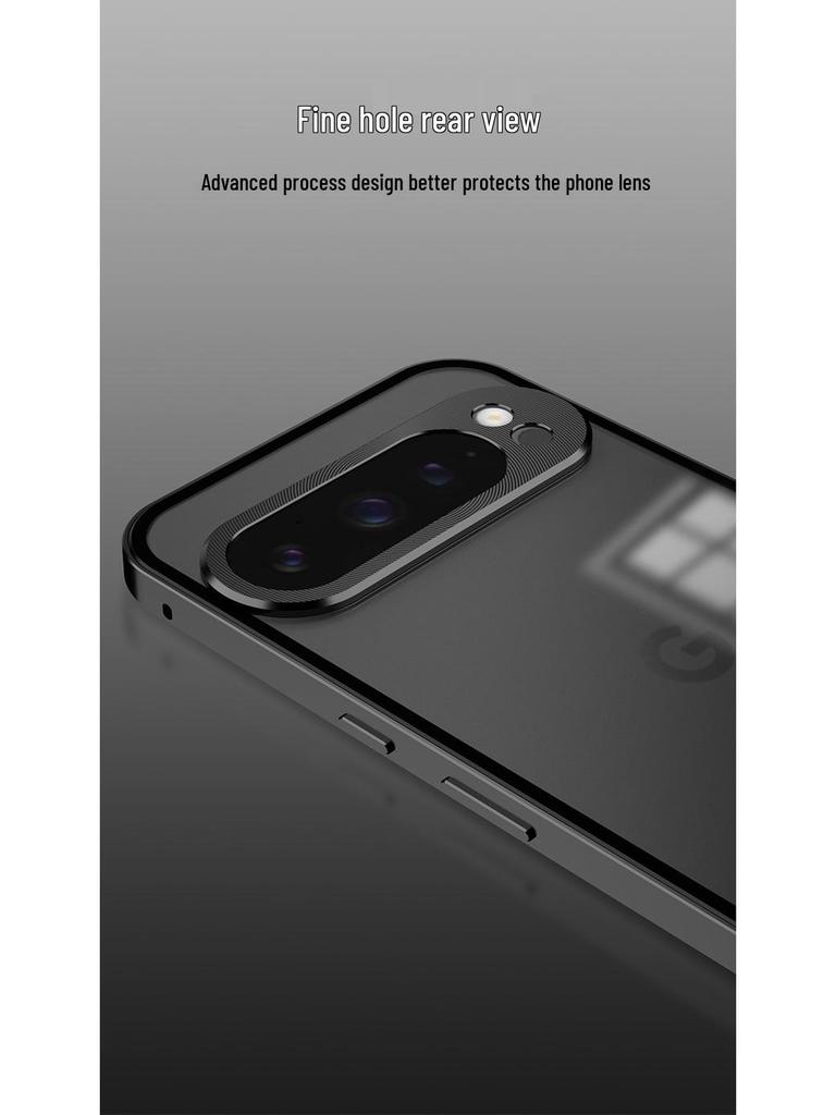 Google Pixel 10 Pro XL Metal Frame Magnetic Snap Phone Case