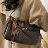 Retro High-value Shoulder Bag Women's Winter New Fashion Shoulder Bag Niche Fashion Messenger Bag