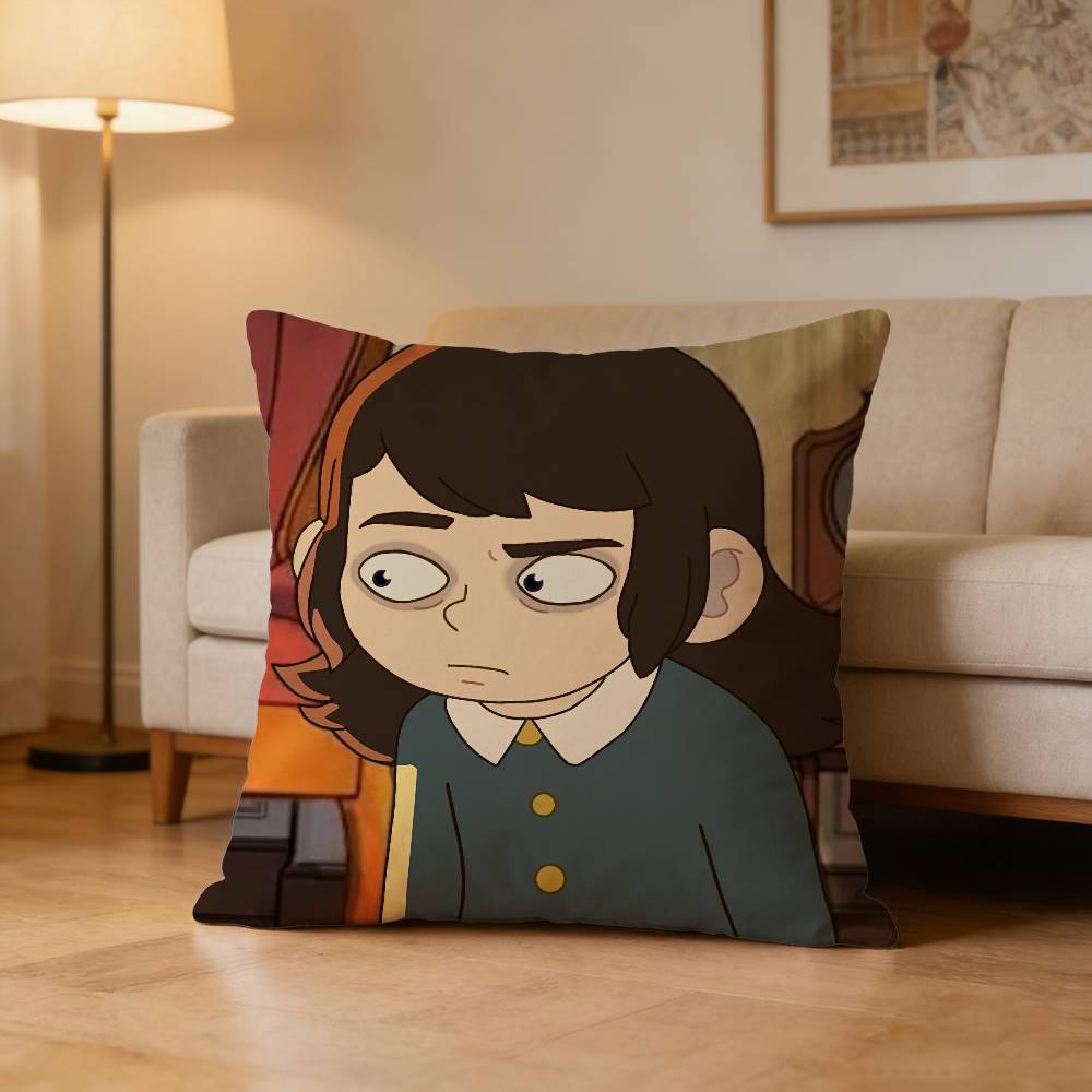 Abaddon H-Haunteds H-Hotel Pillow Case Pattern Printed Pillowcase For Living Room Sofa Cushion Cover