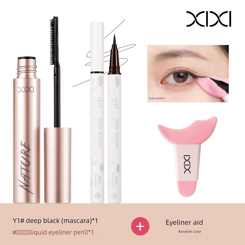 Xixi Mascara Set, Long-Lasting, Thick, Curling, Long-Lasting, Waterproof, Sweat-Proof, Non-Smudge-Proof, Ultra-Natural, Fake Authentic Product