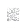 Katze Kätzchen Stanzformen Metall Schablone DIY Scrapbooking Album Papier Karte Prägung Handwerk Dekor Kunst Gestanztes Tier