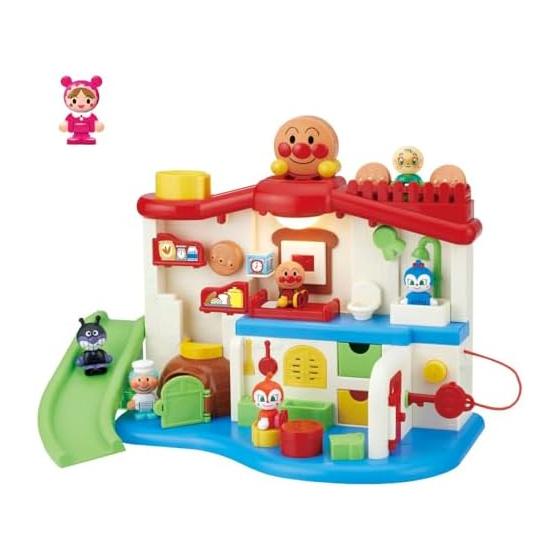 [BANDAI] Various sounds  Lights are shiny! Anpanman s first house (winter 2025 bonus: baby doll included)