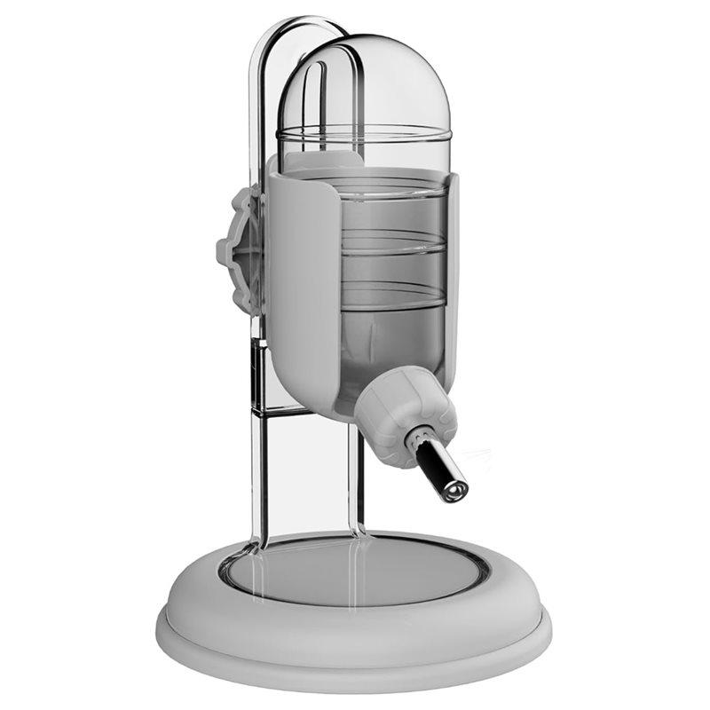 

2025 Trend Water Bottle With Stand For Hamsters, Water Dispenser For Syrian Dwarf Hamsters Gerbils Mice Rats Degus серый