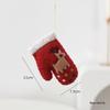 Handmade Christmas Felt Glove Ornaments - Santa, Snowman, Tree Pendants