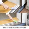 Yamazaki Sangyo Cleaning Brush for Drains, Grooves, and Everywhere, Busbon-kun, Short Handle, Pink, 189786