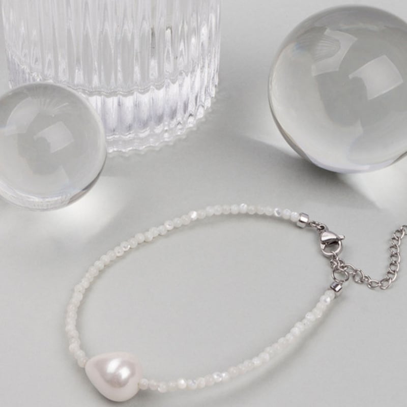 AUGUST ALICE Hola Beach Droplet Pearl Mother-of-Pearl Bracelet