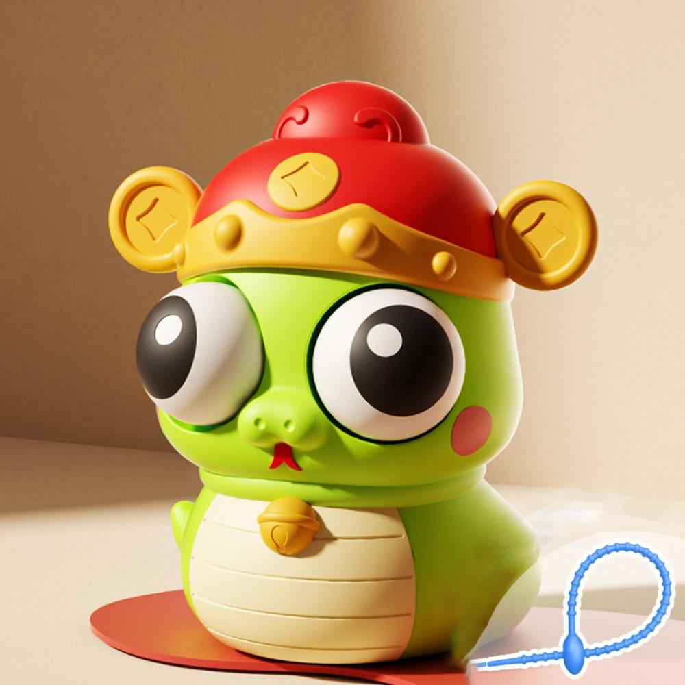 

Выпученные глаза, сжимающая змея, китайская интерактивная игрушка «Год Змеи», мультяшная игрушка для детей Cyan