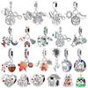 Real Copper Family Tree Of Life Christmas Pendant Charm Charm Fit 4Mm Hole Diamete Charms Bracelets Women Diy Jewelry Piece Present