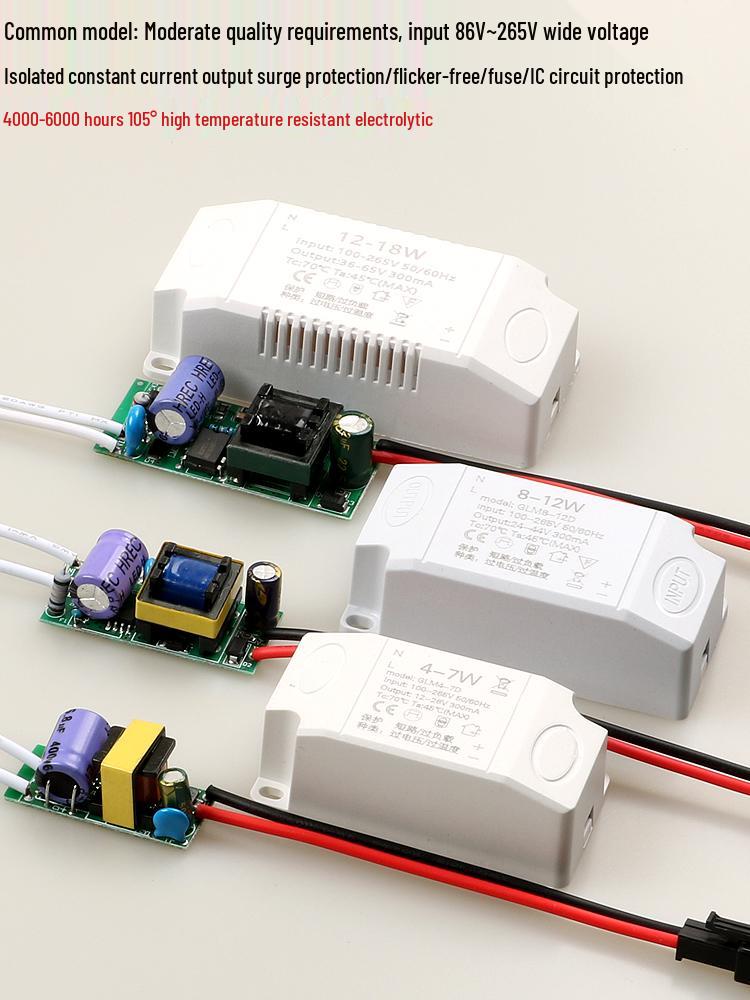 External 3W/5W LED Driver Power Supply for Ceiling and Spotlight Downlights