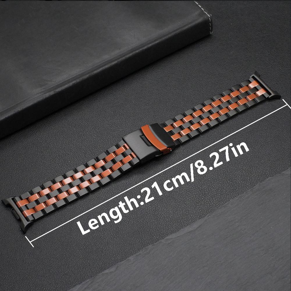 Business Stainless Steel Bracelet for Samsung Galaxy Watch 8 40mm 44mm 8Classic Men Luxury Strap for GALAXY Ultra 47mm 2025 Band