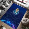 Porto Club Carpet Rug for Living Room Bedroom Home Sofa Decoration,Kids Play Nonslip Floor Mat