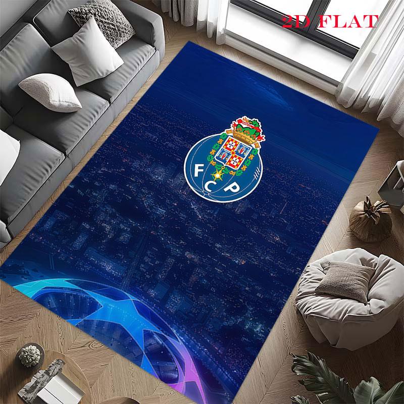 Porto Club Carpet Rug for Living Room Bedroom Home Sofa Decoration,Kids Play Nonslip Floor Mat