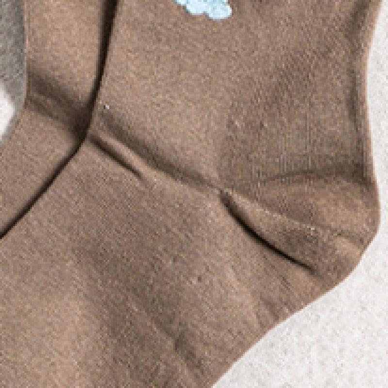 DaiSo Tactel Animal Point Women S Long SockS
