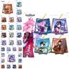High Quality Genshin Impact Keyring With Double Sided Design