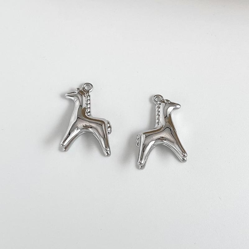 1PCS Pony Pendants Animal Horse Charms DIY Handmade Necklace Earrings Bracelet Jewelry Accessories Making Supplies