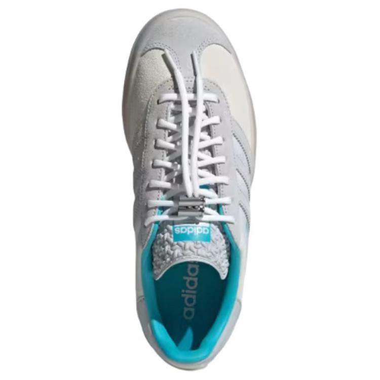 ORDINARY PEOPLE X Adidas  Gazelle Bold City of Seoul Pack - White Women Sneakers Cloud-White Light-Blue Light-Solid-Grey IH9992