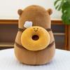 Capybara Backpack Baked Stuffed Toy Cuddly Sleeping Doll Children Gift Birthday