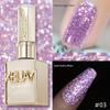 2025 Sparkling Stars Gel Nail Polish: Trendy, Super Shiny, Glittery, Internet-Popular Style for Nail Salons