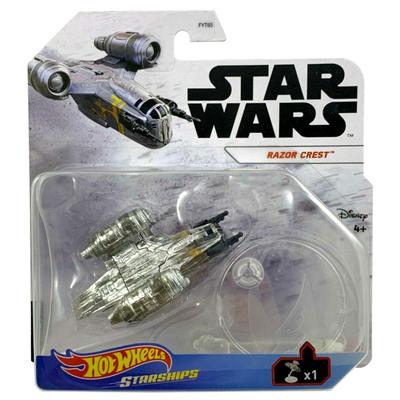 Star The Mandalorian 2021 Mattel Hot Wheels Støpt Stjerneskip 1-pakning Razor THE MANDALORIAN MATTEL STJERNESKIP RAZOR CREST Kjøretøy Drama Spinoff Razor