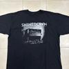 Vintage Shinedown Band T Shirt Black Grunge Punk Y2K Faded Men’s XL Rock Tee 90s