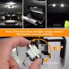 24Pcs Universal T10 Car Led Light Bulb White Car Interior Dome License Plate Festoon Map Reading Light Mixed Lamp Set