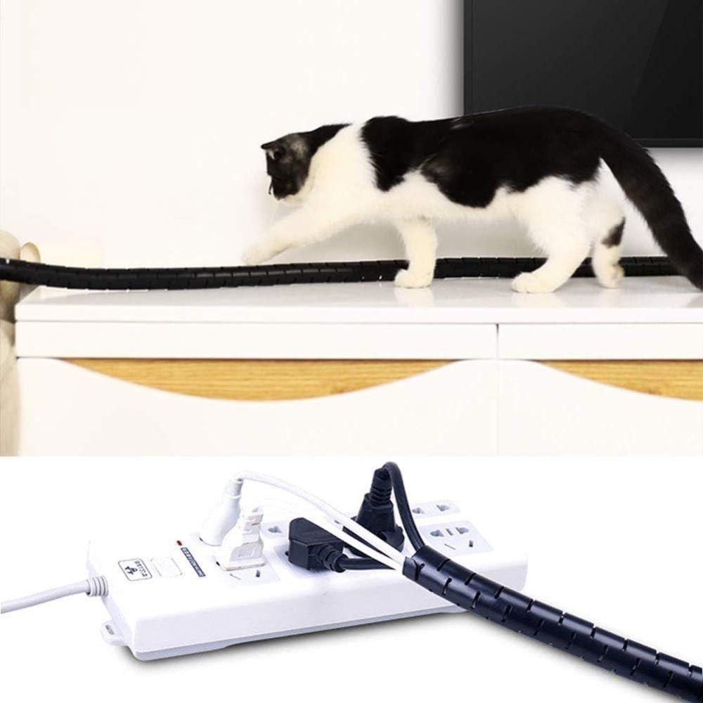 Spiral Wire Protector 8/10/16/22mm Wire Organizer New Cable Sleeve Cover