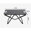 Lightweight Folding Picnic Table, Camping Folding Table for Practical Use Outdoors, Space-Saving Design, High Load Capacity
