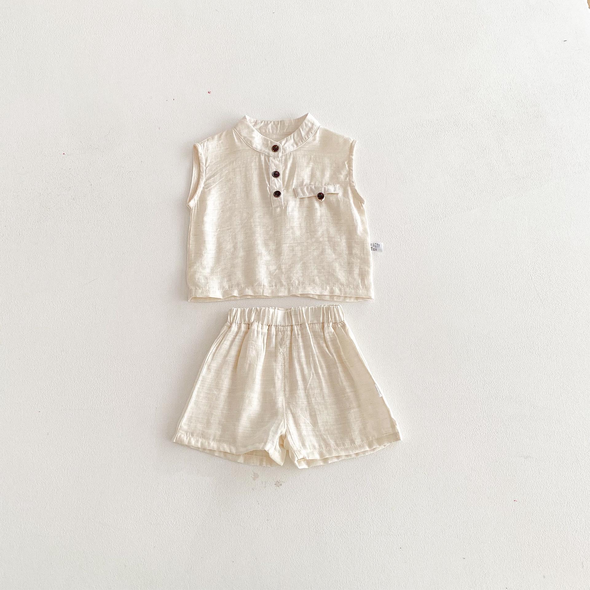 

Летний костюм для мальчиков в корейском стиле: Официальный комплект с коротким рукавом для малышей 0-4 лет: рубашка, шорты и галстук-бабочка для первого дня рождения 90 cm