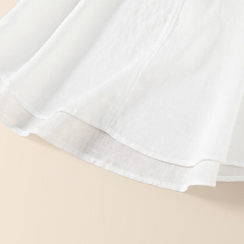 Women's Embroidered V-Neck Loose-Fit Shirt