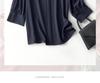 2025 Women's Drapey Chiffon Pullover Blouse - Round Neck, Comfy and Lightweight Top