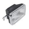 GS125 Super Bright Suzuki King Motorcycle Headlight Assembly with Square Bulb Design