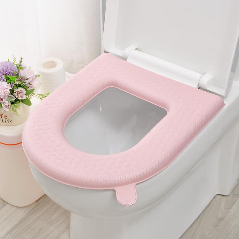 Eva Toilet Seat Cover Mat Summer Soft Washable Closestool Mat Seat Case Toilet Lid Pad Cover Bathroom dropshipping