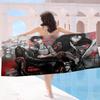 A-Attack O-On T-Titan Levi Ackerman Microfiber Beach Towel Absorbent Quick Dry Soft Yoga Swimming Resort Mountain Climbing Towel