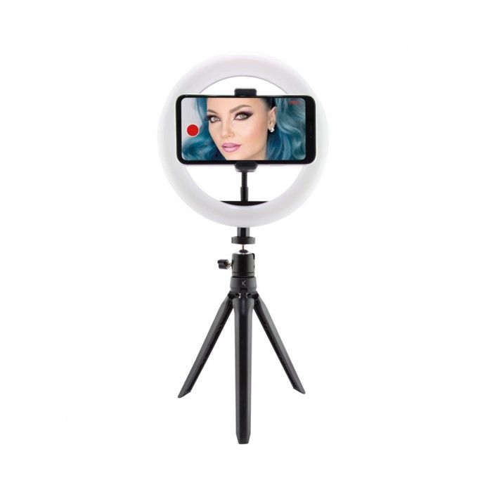 STUDIO PHOTO ANNEAU LED AVEC TREPIED KSIX