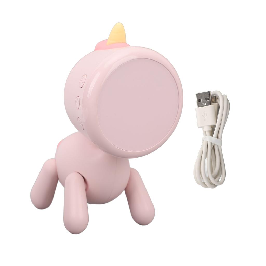 Digital Kids Alarm Clock Rechargeable Cute Animal Children Electronic Clock with Night Light for