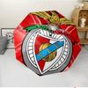 Benfica FC Fashionable Automatic Opening/Closing Folding Umbrella. Portable and Foldable, Ideal for Gift, Travel, and Daily Use.