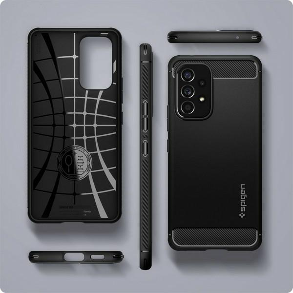 Spigen Rugged Armor Samsung A53 5G Black/black Matte ACS04159