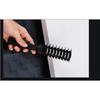 1 pz Pettine per Capelli a Costole da Uomo Parrucchiere Salone Barbiere Antistatico Calore Pettine Strumento per lo Styling dei Capelli Pettine Spazzola Strumenti per Massaggio Sani