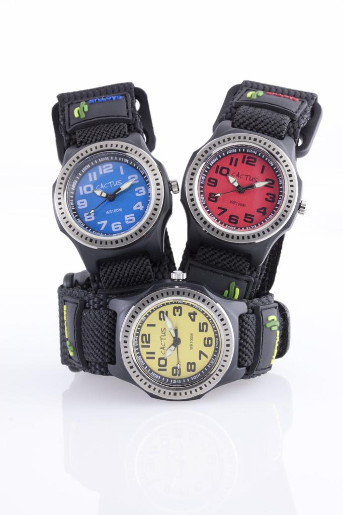 Kids Watch Genuine Import Black [Cactus] CAC-45-M03