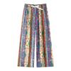 Women's Sleepy Pants Summer Printed Loose Wide Leg Pants Mom Cotton Home Casual Pants